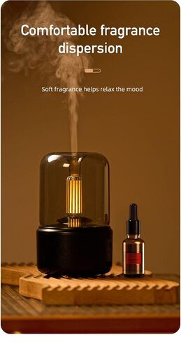 Upgraded Scent Diffuser, Aromatherapy, Humidifier Diffuser and Air Freshener for Home and Office (Black) in Saudi Arabia