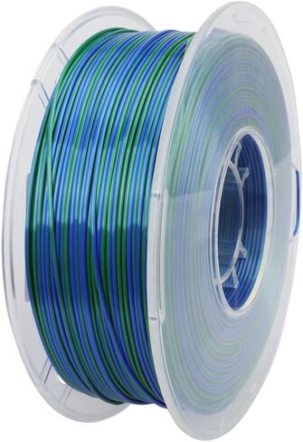 CC3D Silk Candy PLA Filament 1.75mm ديناميكي لون الحلوى Silk PLA 3D خيوط الطابعة 1KG متدرج متغير متعدد الألوان لامعة لمواد الطباعة FDM ثلاثية الأبعاد (حلوى الذهب الأحمر) in Kuwait