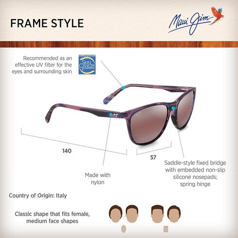 Maui Jim Women's Sugar Cane Polarized Classic Sunglasses in Kuwait