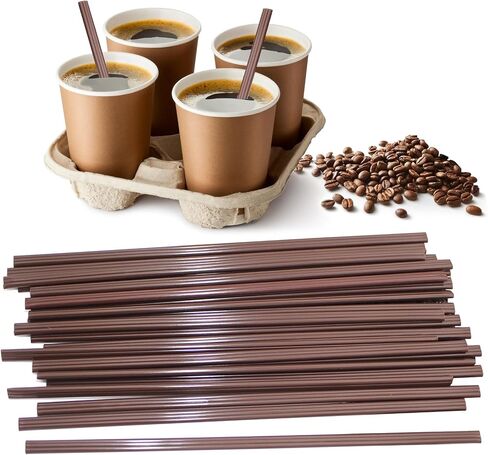 6.7 IN Three-hole Coffee Stirrers Sticks with Storage Jar, Disposable Plastic Drink Stirrer Sticks, 200 Stirrers, Use It As A Coffee Straws in Saudi Arabia