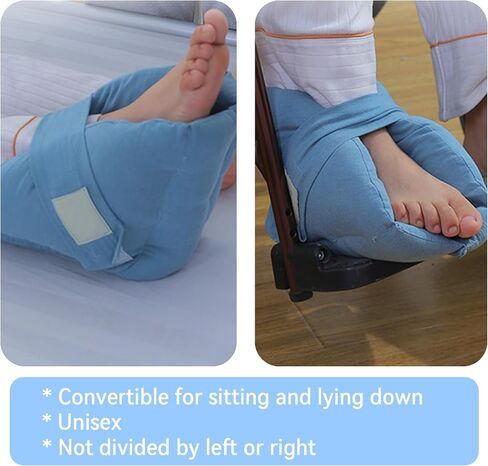 Heel Protector Cushion Heel Protectors for Pressure Sores in Bed and Heel Protectors for Bed Sores, Heel Cushions for Heel Pain Relief, Foot Heel Pillows for Bedridden Patients in Saudi Arabia