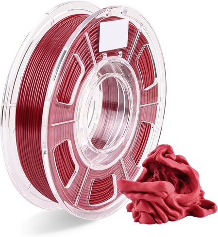 3D Printer SMP Filament (4D filament) 1.75mm 250g, Shape Memory Polymer Material, Dimensional Accuracy +/-0.03mm, 1.75mm Filament for Bambu Lab X1/P1P, Creality K1C FDM 3D Printers, Transparent in Saudi Arabia