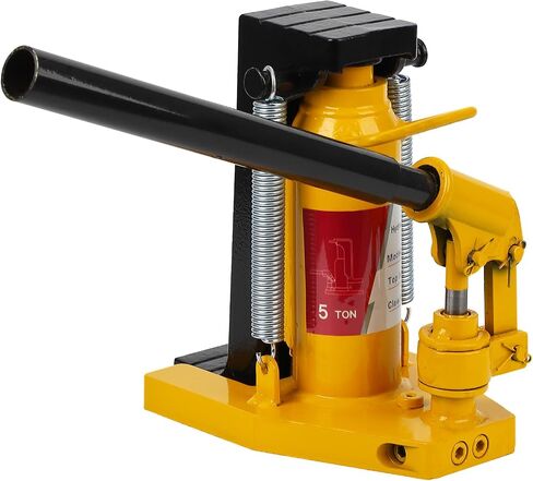 Toe Jack Lift Hydraulic Machine Floor Jack, 10T on Toe Jack Lift, 20T on Top Lift Jack with Manual Hand Pump, Hydraulic Toe Jack Heavy Duty Truck Travel Trailer Repair, Lift Capacity 10-20Ton in Saudi Arabia