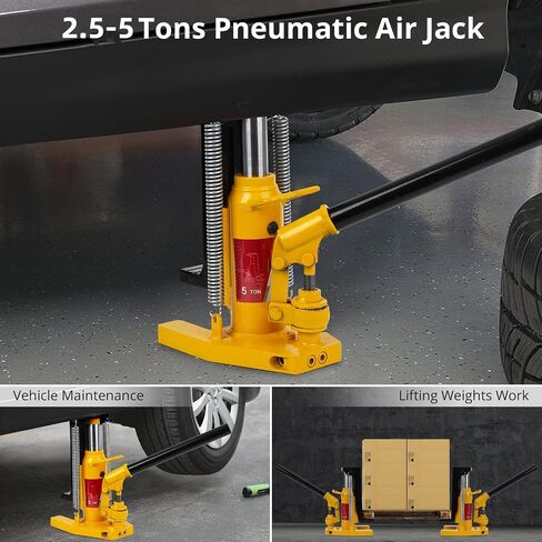 Toe Jack Lift Hydraulic Machine Floor Jack, 10T on Toe Jack Lift, 20T on Top Lift Jack with Manual Hand Pump, Hydraulic Toe Jack Heavy Duty Truck Travel Trailer Repair, Lift Capacity 10-20Ton in Saudi Arabia