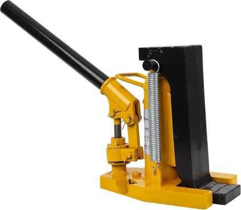 Toe Jack Lift Hydraulic Machine Floor Jack, 10T on Toe Jack Lift, 20T on Top Lift Jack with Manual Hand Pump, Hydraulic Toe Jack Heavy Duty Truck Travel Trailer Repair, Lift Capacity 10-20Ton in Saudi Arabia