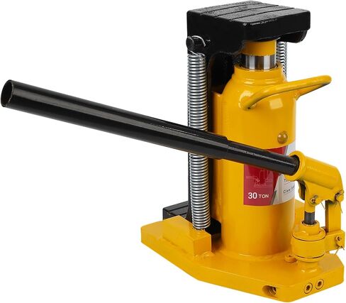 Toe Jack Lift Hydraulic Machine Floor Jack, 10T on Toe Jack Lift, 20T on Top Lift Jack with Manual Hand Pump, Hydraulic Toe Jack Heavy Duty Truck Travel Trailer Repair, Lift Capacity 10-20Ton in Kuwait