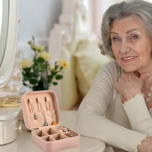 هدايا عيد الميلاد المسيحية، علبة مجوهرات للسفر، صندوق مجوهرات صغير مع صلاة آية الكتاب المقدس للنساء، خواتم، أقراط، قلائد، أساور لهدايا عيد ميلاد ملهمة in Kuwait