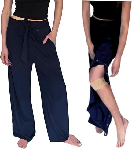 Inspired Comforts Women Tearaway Post Surgery Recovery Pajamas with Side Snaps & Pockets in Saudi Arabia