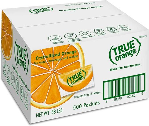 TRUE LIME Water Enhancer, Bulk Pack - 0.03 Ounce, 500 Count (Pack of 1)| Zero Calorie Unsweetened Flavoring For Bottled Water & Recipes | Flavor Packets Made with Real Limes in Saudi Arabia