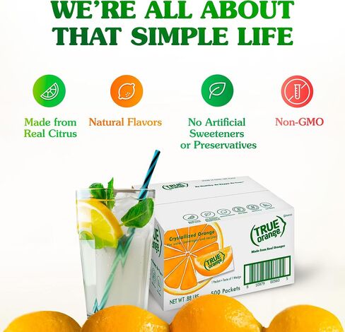 TRUE LIME Water Enhancer, Bulk Pack - 0.03 Ounce, 500 Count (Pack of 1)| Zero Calorie Unsweetened Flavoring For Bottled Water & Recipes | Flavor Packets Made with Real Limes in Saudi Arabia