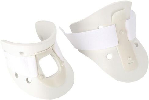 طوق نقالة الرقبة قابل للتعديل دعامة للرقبة قابلة للتنفس طوق عنق الرحم دعم الرقبة الألم تقليل جبيرة الرقبة (M) in Kuwait