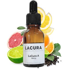 LaCura - LaCura A Lemon Essential Oil, Allergy Relif! Citrus Essential Oils, Essential Oils Natural Blend, Therapeutic Grade Essential Oils for Skin Health, Balance The Immune System, 15 ml