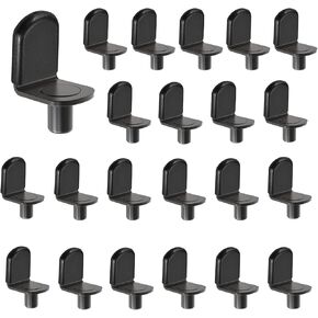 Bronze Shelf pins, Glass Supports Furniture Cabinet Closet Bookcase Shelf Bracket-Style Pegs 30 Pack.