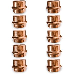 Copper ProPress Fitting Plumbing Zero Lead Stop End Copper Cap Pack 10pc!!!! (3/4 Pack 10)