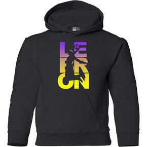 L23 23 LA Basketball Sports Fan Wear Youth Kids T-Shirt Tee