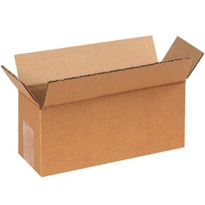 BOX USA 9x4x3 Long Corrugated Boxes, Long, 9L x 4W x 3H, Pack of 25 | Shipping, Packaging, Moving, Storage Box for Home or Business, Strong Wholesale Bulk Boxes