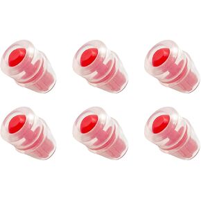 6-Pack Bite Valve Replacement Sheath - Silicone Hydration Pack Bite Valve Nozzle Mouthpiece for Hydration Systems