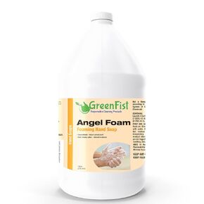 GreenFist Foaming Hand Soap Refills Almond Cherry Scent Jug Foam Refill Made in USA, 128 ounce (1 Gallon)