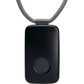 Medical Guardian MGMini – Medical Alert Necklace Systems for Seniors- Fast, Reliable Water-Resistant Panic Button, 4G GPS Tracker with 24/7 Emergency Operator Care -Includes Step Tracking (Silver)