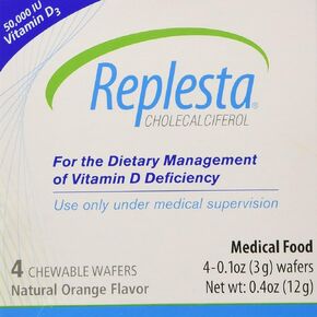 Replesta Tabs Chewable Wafers, 2 Pack, 4 Count.