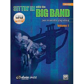 Sittin' In with the Big Band, Vol 1: Trumpet, Book & Online Audio