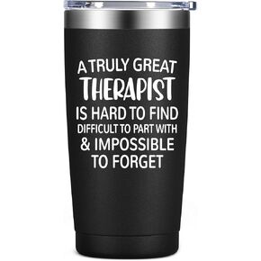 Therapist Gifts - Physical Therapist Gifts for Women - Mental Heatlh, Respiratory, Occupational Therapy, Massage Therapist Appreciation Gifts for Birthday Christmas - 20oz Insulated Tumbler
