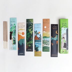 Carnatia's Starry Spell Incense Collection - Pack of 6 | Enchanting Aromas | Organic & Slow-Burning | 120 Premium Sticks to Ignite Your Imagination!