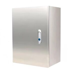 304 Stainless Steel Electrical Box 20'' x 16'' x 8'' Indoor/Outdoor Electrical Enclosure Box 20" H x 16" W x 8" D with Mounting Plate Weatherproof Anti-Rust and Anti-Corrosion