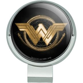GRAPHICS & MORE Wonder Woman Movie Golden Lasso Logo Golf Hat Clip with Magnetic Ball Marker