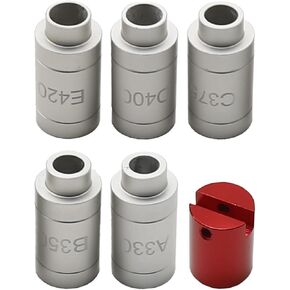 Gauge Body with 5 Bushing Set, Replacement for A330,C375,D400,B350,E420, Compatible with Checking Most Bottlenecks