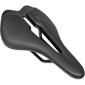 GORIX Bike Short Saddle Seat Short Nose Shock Absorption Road Bicycle Cyclocross Gravel Minivelo (GX-SA340)