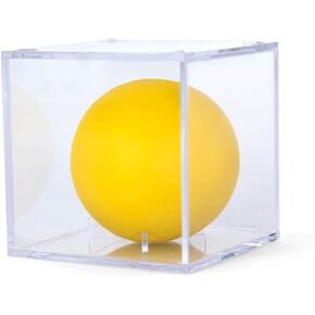 Square Acrylic Display Case | Girls Lacrosse Ball Holder | 3-Pack