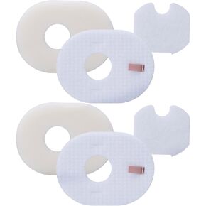 4 Pack Filter Replacement for Shark Rocket Vacuum HV300 HV301 HV300W HV302 HV305 HV310 UV450 Foam & Felt Filter Kit
