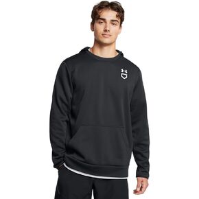 Under Armour Men's Utility Hoodie, (001) Black / / White, Large