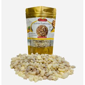 Frankincense Resin | Arabian Frankincense | Frankincense Tears | Aromatic Tear Rock | Olibanum Gum | Natural Incense | LUBAN - BAKHOUR (4 Ounces)
