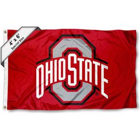College Flags & Banners Co. OSU Buckeyes 4 ft x 6 ft Flag