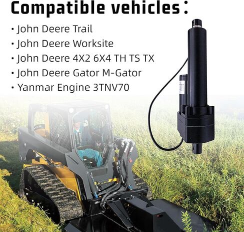 BM23765 AM133408 طقم رفع الطاقة لصندوق الشحن 12 فولت متوافق مع John Deere Utility Vehicle Gator 4X2 6X4 Trail Worksite TH TS TX M-Gator، لمحرك Yanmar 3TNV70، AM131228 in Kuwait