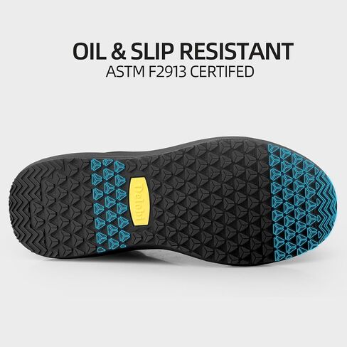 Men's Non Slip Work Shoes Comfortable Slip Resistant Food Service Slip on Shoes Chef Kitchen Restaurant Sneakers Mesh Work Footwear Lightweight Walking Shoes Casual Fashion in Saudi Arabia