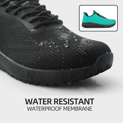 Men's Non Slip Work Shoes Comfortable Slip Resistant Food Service Slip on Shoes Chef Kitchen Restaurant Sneakers Mesh Work Footwear Lightweight Walking Shoes Casual Fashion in Saudi Arabia