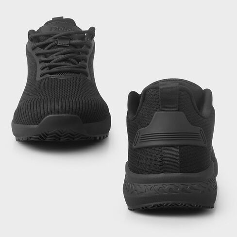 Men's Non Slip Work Shoes Comfortable Slip Resistant Food Service Slip on Shoes Chef Kitchen Restaurant Sneakers Mesh Work Footwear Lightweight Walking Shoes Casual Fashion in Saudi Arabia