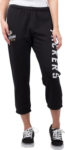 Ultra Game NFL Womens Soft Fleece Capri Jogger Sweatpants in Kuwait