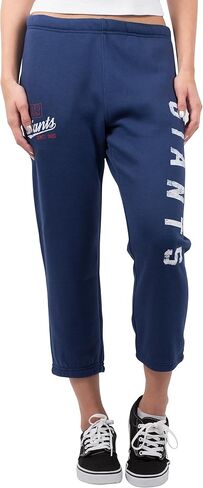 Ultra Game NFL Womens Soft Fleece Capri Jogger Sweatpants in Kuwait