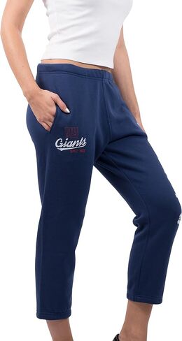 Ultra Game NFL Womens Soft Fleece Capri Jogger Sweatpants in Kuwait