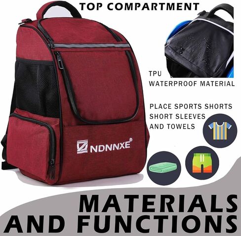Disc Golf Bag, Disc Golf Backpack with 26+ Disc Capacity, Durable & Lightweight Disc Golf Bags with 8 Storage Pockets in Saudi Arabia
