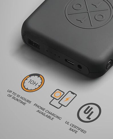 ORORO [Upgraded Battery] Women's Heated Parka Jacket with 4 Heat Zones and Detachable Hood (Battery Included) in Kuwait