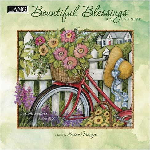 LANG Bountiful Blessings™ 2025 تقويم حائط صغير (25991079267) in Saudi Arabia