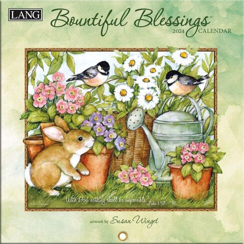 LANG Bountiful Blessings™ 2025 تقويم حائط صغير (25991079267) in Saudi Arabia