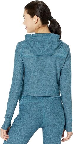 UFC Long Sleeve Full Zip Hooded Jacket for Women – Blended Polyester – Raglan Sleeves – Front Zipper Closure in Kuwait