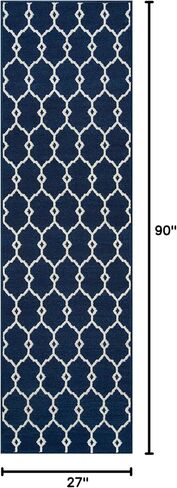 Momeni Rugs , Baja Collection Contemporary Indoor & Outdoor Area Rug, Easy to Clean, UV protected & Fade Resistant, 1'8" x 3'7", Ivory in Saudi Arabia