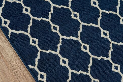 Momeni Rugs , Baja Collection Contemporary Indoor & Outdoor Area Rug, Easy to Clean, UV protected & Fade Resistant, 1'8" x 3'7", Ivory in Saudi Arabia